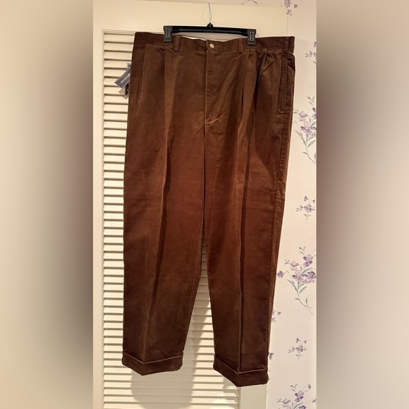 NWT Polo by Ralph Lauren The Corduroy Pant in Brown Size 42B-30 - Picture 1 of 10
